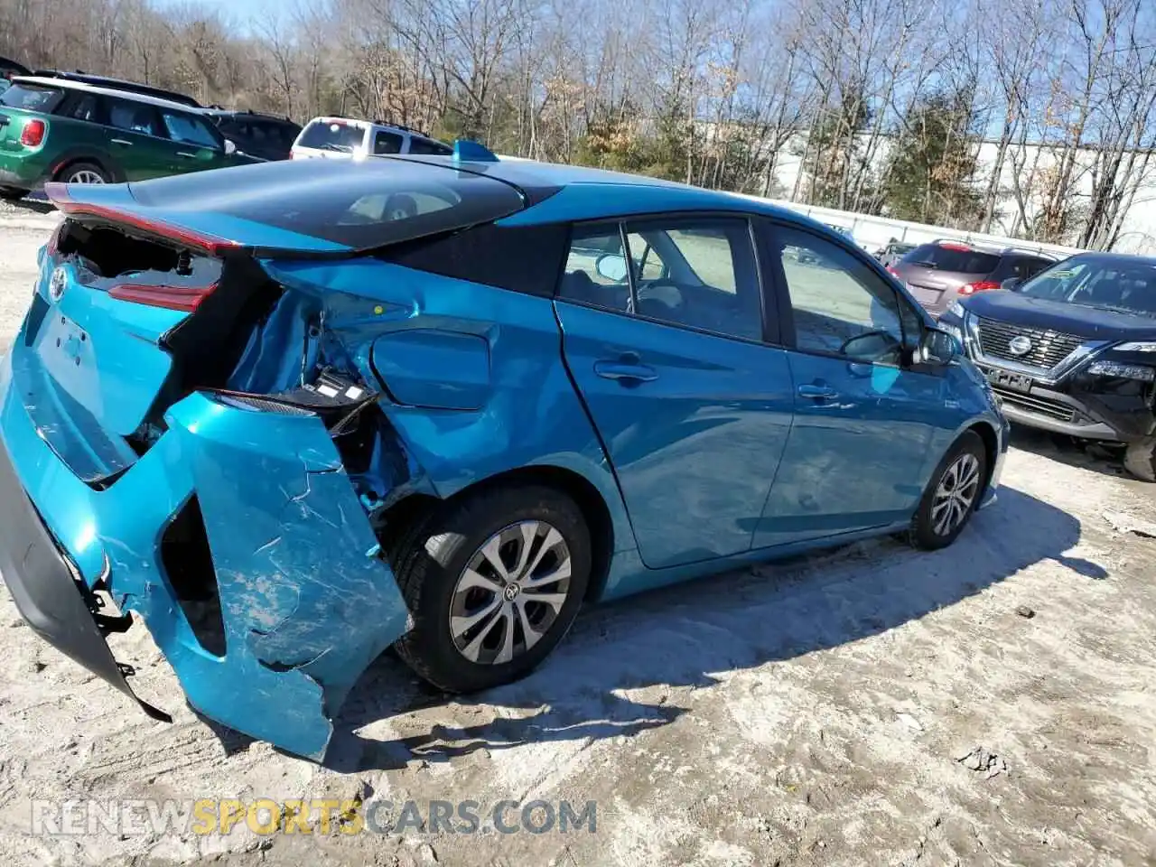 3 Photograph of a damaged car JTDKAMFP0M3173877 TOYOTA PRIUS 2021