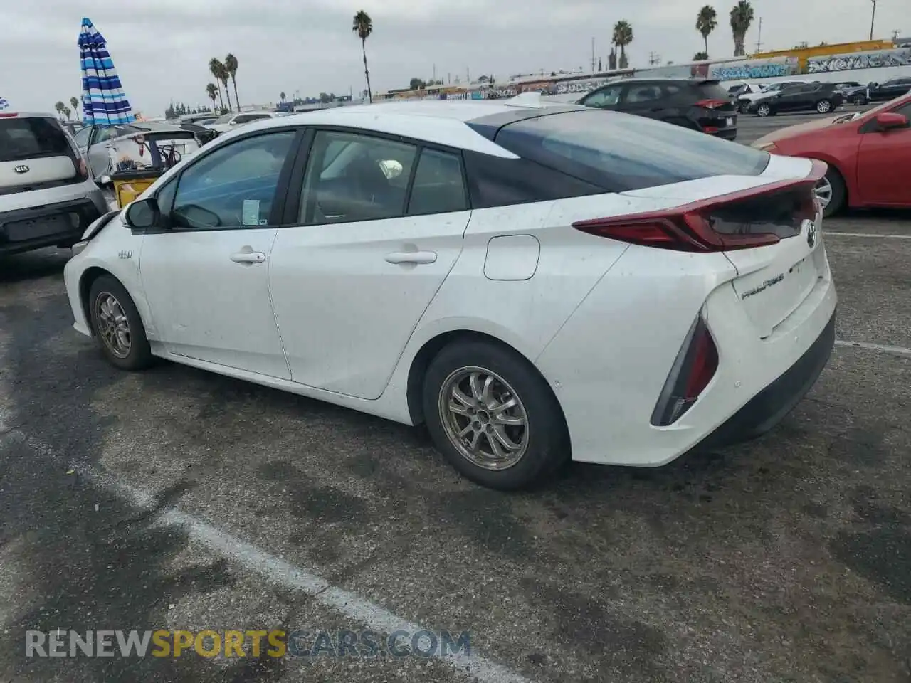 2 Photograph of a damaged car JTDKAMFP0M3183972 TOYOTA PRIUS 2021