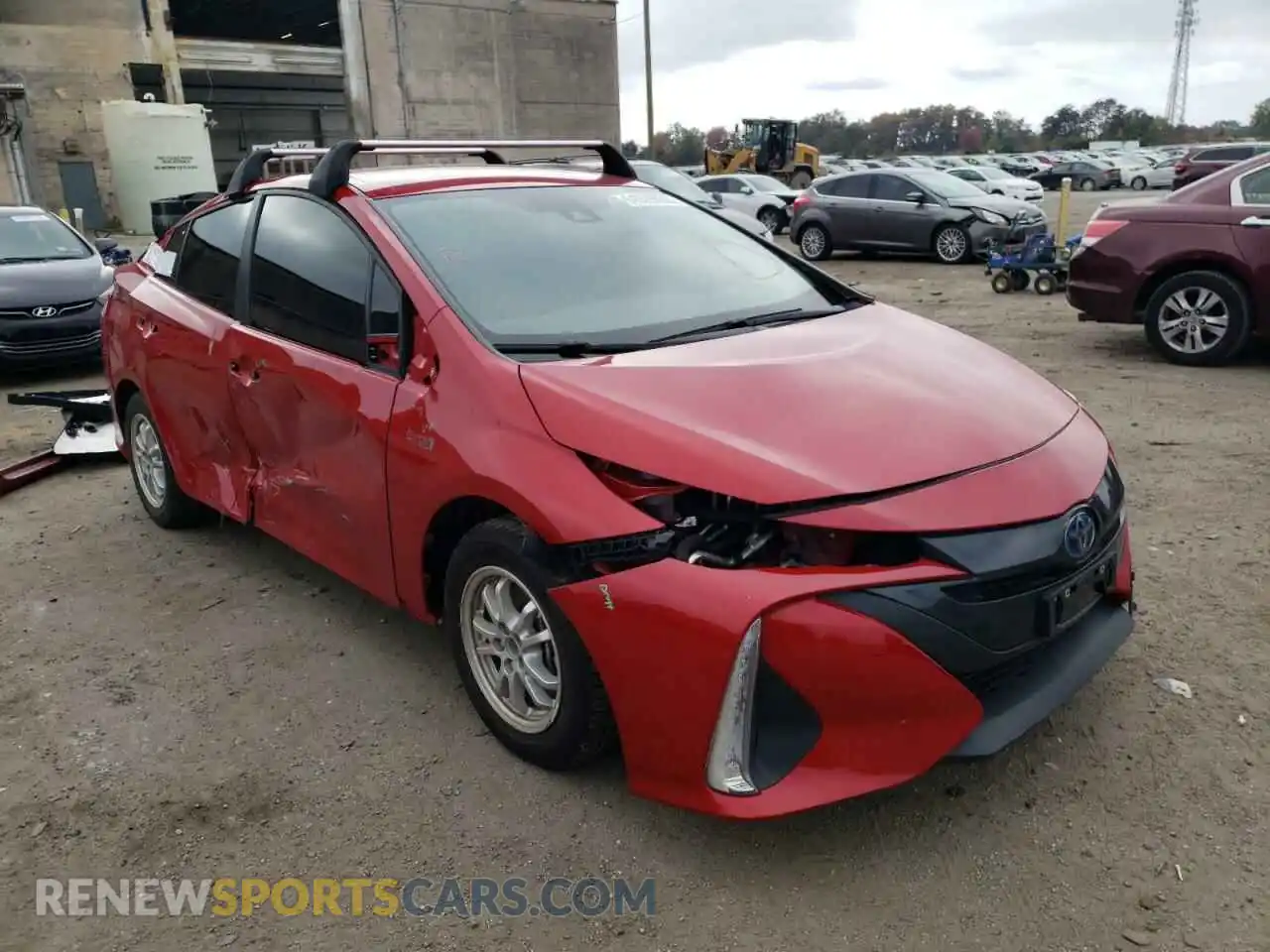 1 Photograph of a damaged car JTDKAMFP0M3188055 TOYOTA PRIUS 2021