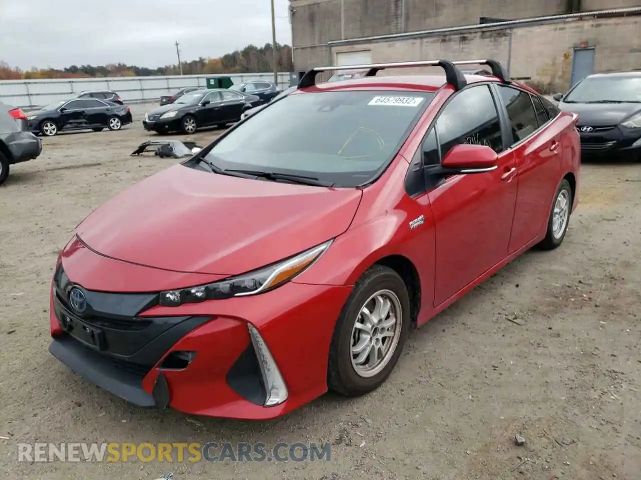 2 Photograph of a damaged car JTDKAMFP0M3188055 TOYOTA PRIUS 2021