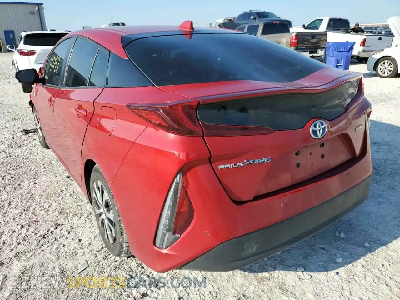 3 Photograph of a damaged car JTDKAMFP0M3192686 TOYOTA PRIUS 2021