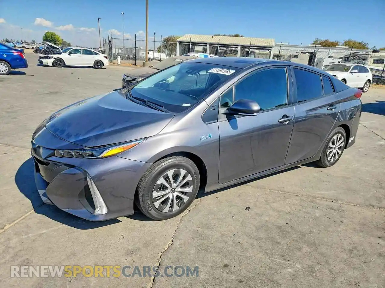 1 Photograph of a damaged car JTDKAMFP1M3167330 TOYOTA PRIUS 2021