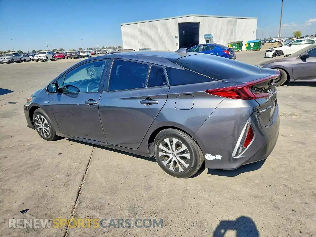 2 Photograph of a damaged car JTDKAMFP1M3167330 TOYOTA PRIUS 2021