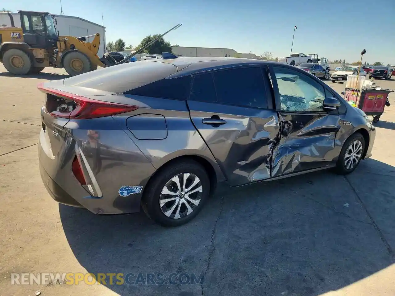 3 Photograph of a damaged car JTDKAMFP1M3167330 TOYOTA PRIUS 2021