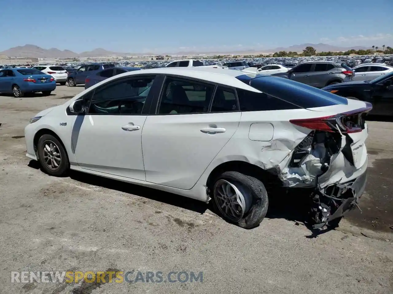 2 Photograph of a damaged car JTDKAMFP1M3167960 TOYOTA PRIUS 2021