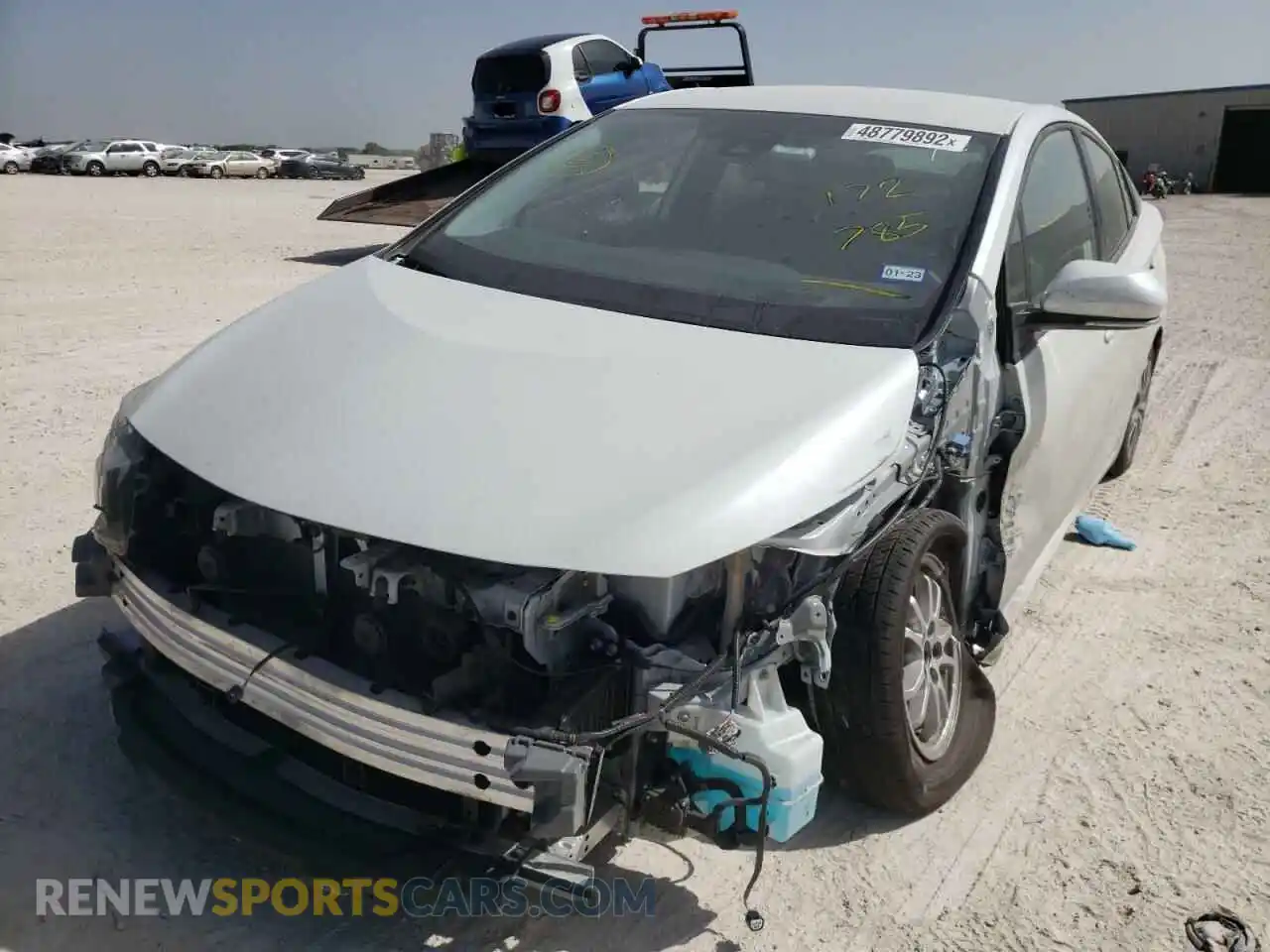 2 Photograph of a damaged car JTDKAMFP1M3172785 TOYOTA PRIUS 2021