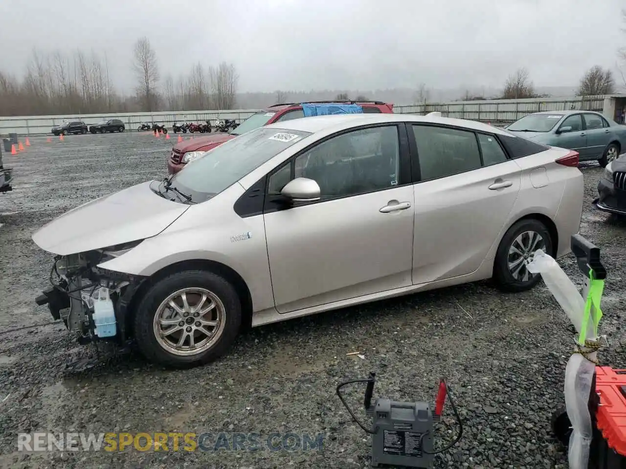 1 Photograph of a damaged car JTDKAMFP1M3180613 TOYOTA PRIUS 2021