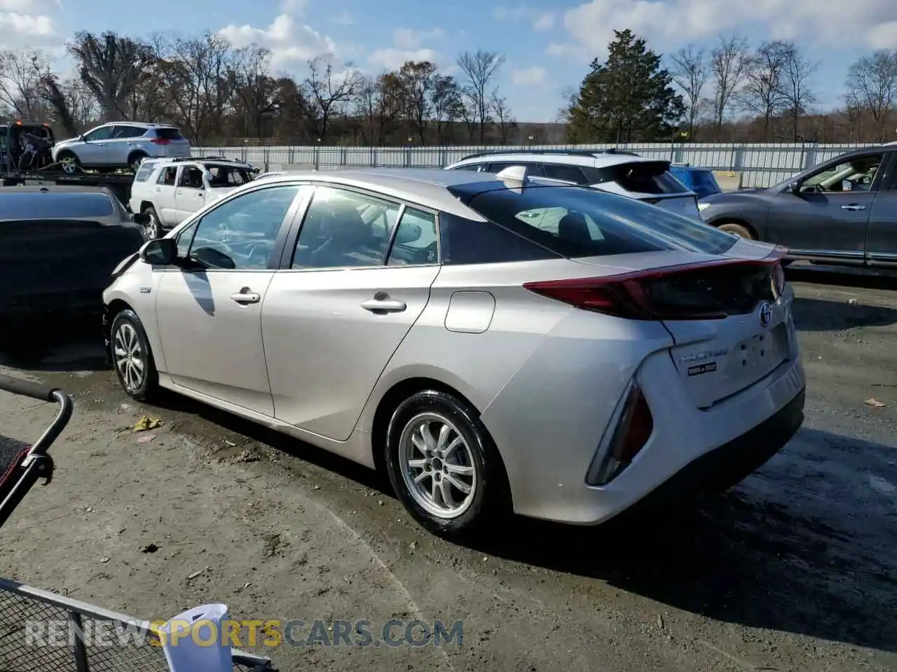 2 Photograph of a damaged car JTDKAMFP1M3181356 TOYOTA PRIUS 2021