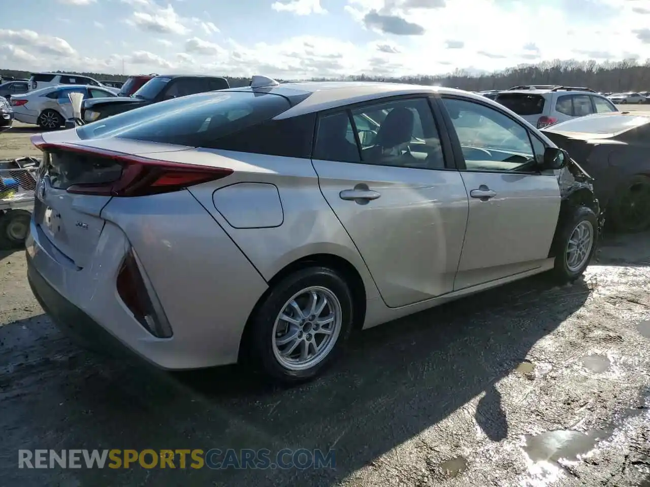 3 Photograph of a damaged car JTDKAMFP1M3181356 TOYOTA PRIUS 2021