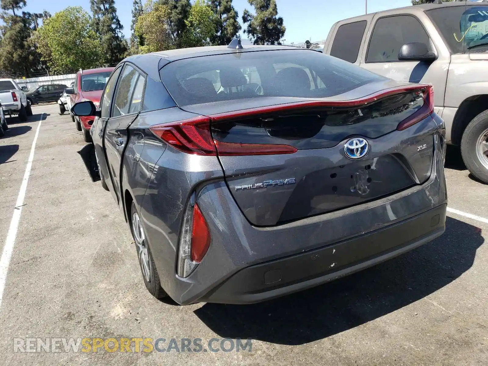 3 Photograph of a damaged car JTDKAMFP1M3192566 TOYOTA PRIUS 2021