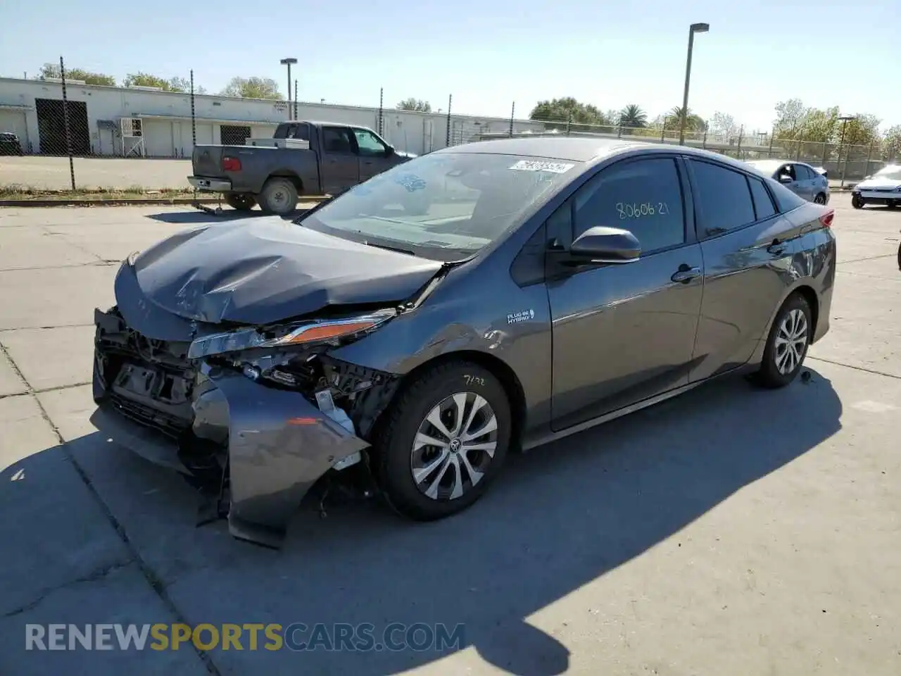 2 Photograph of a damaged car JTDKAMFP2M3165652 TOYOTA PRIUS 2021