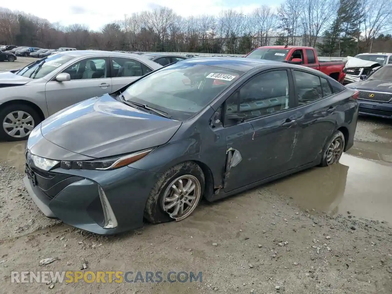 1 Photograph of a damaged car JTDKAMFP2M3166042 TOYOTA PRIUS 2021