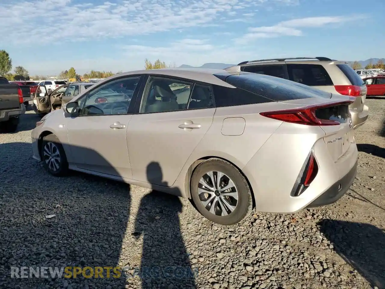 2 Photograph of a damaged car JTDKAMFP2M3170916 TOYOTA PRIUS 2021
