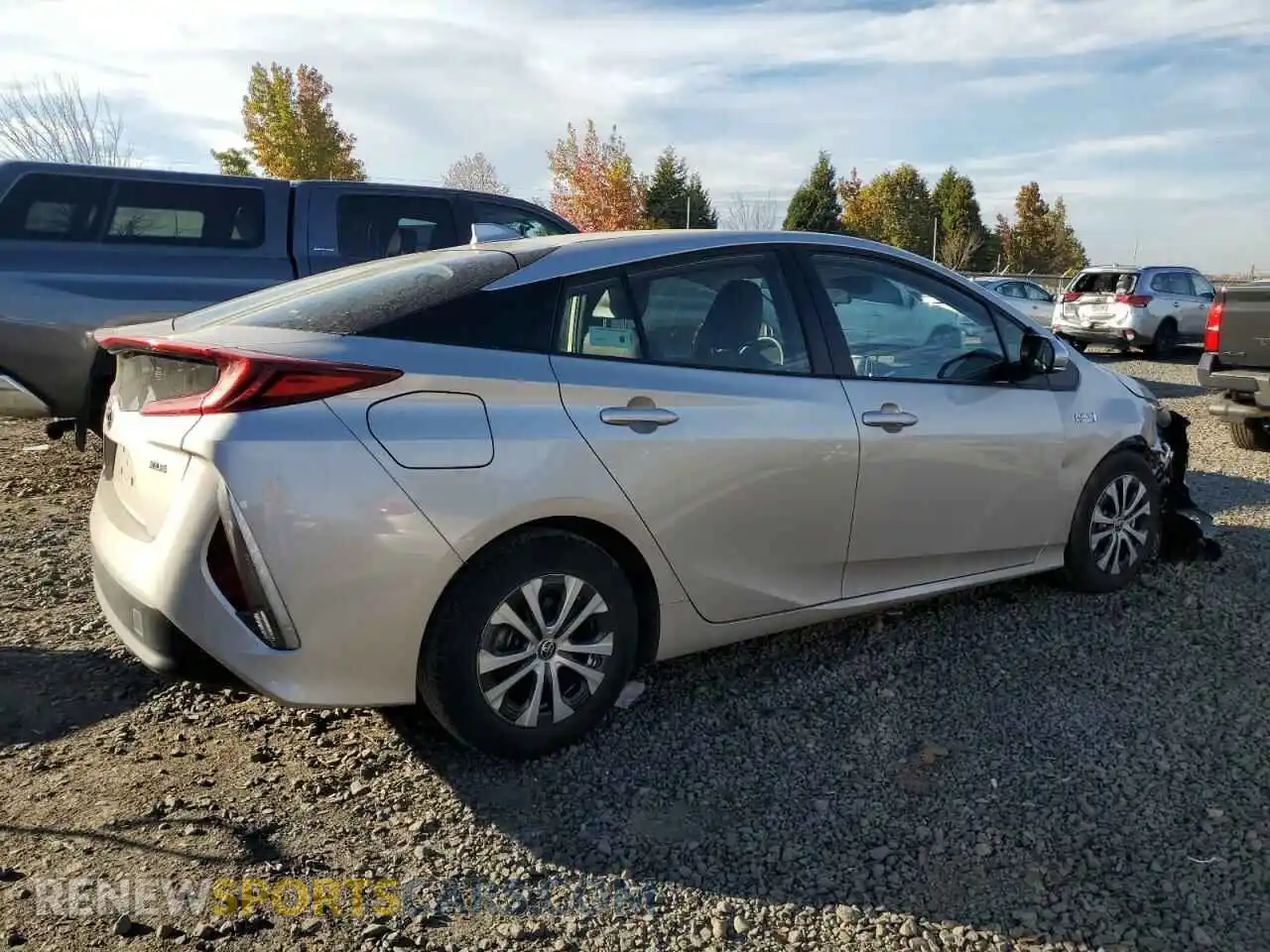 3 Photograph of a damaged car JTDKAMFP2M3170916 TOYOTA PRIUS 2021