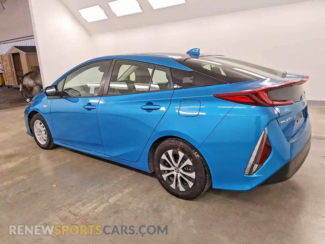2 fotografías del automóvil dañado JTDKAMFP2M3171337 TOYOTA PRIUS 2021