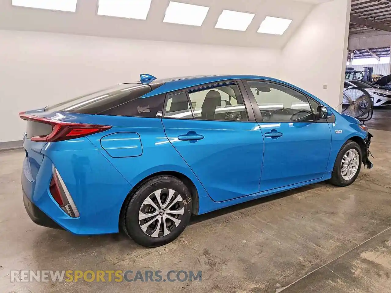 3 fotografías del automóvil dañado JTDKAMFP2M3171337 TOYOTA PRIUS 2021
