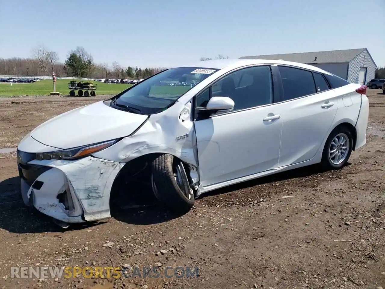 1 Photograph of a damaged car JTDKAMFP2M3172360 TOYOTA PRIUS 2021