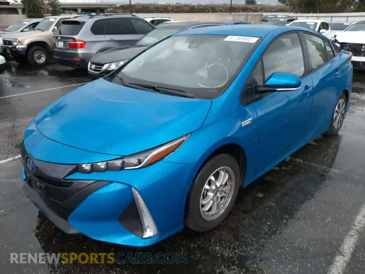 2 Photograph of a damaged car JTDKAMFP2M3174920 TOYOTA PRIUS 2021