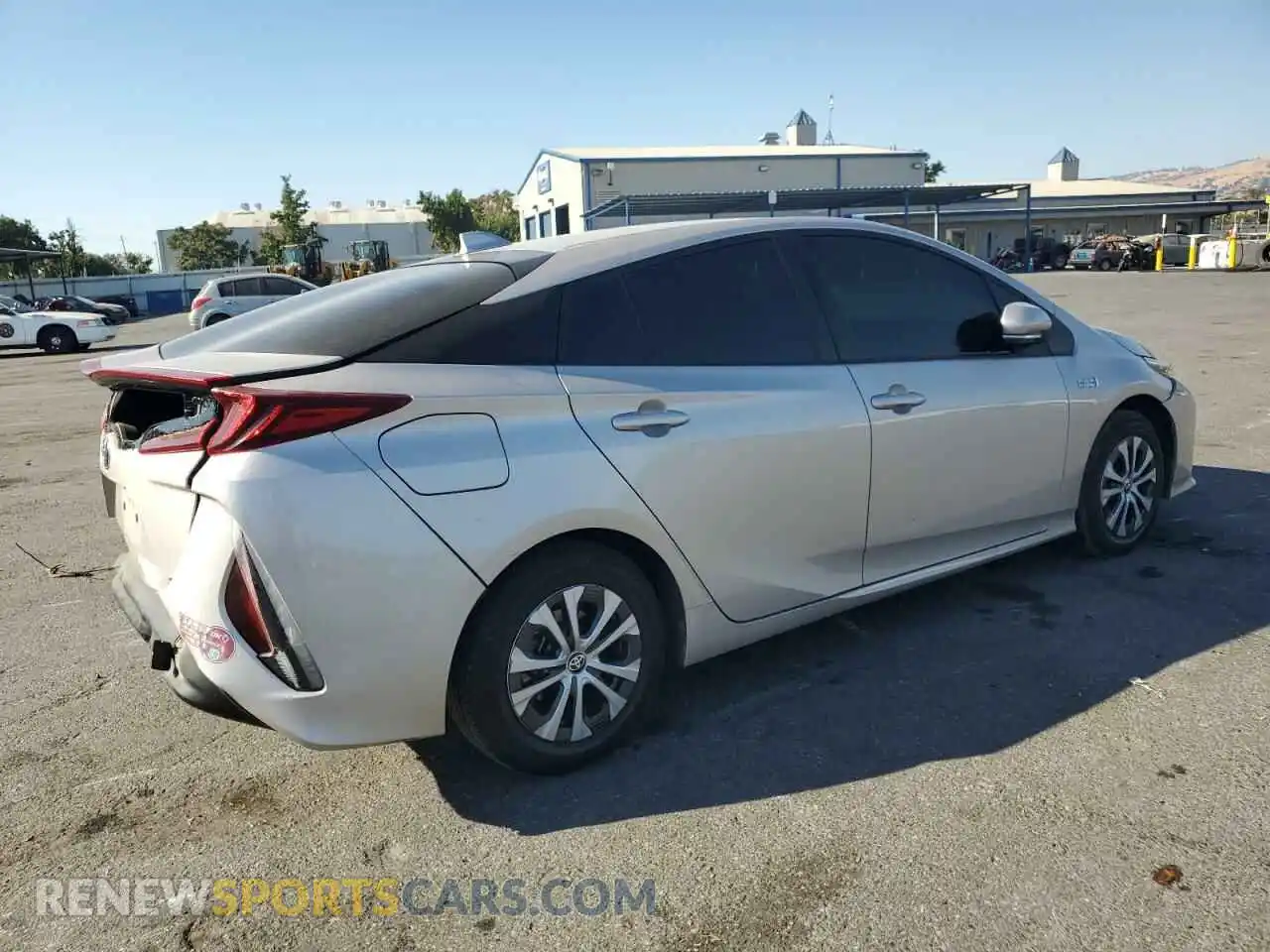 3 Photograph of a damaged car JTDKAMFP2M3178255 TOYOTA PRIUS 2021