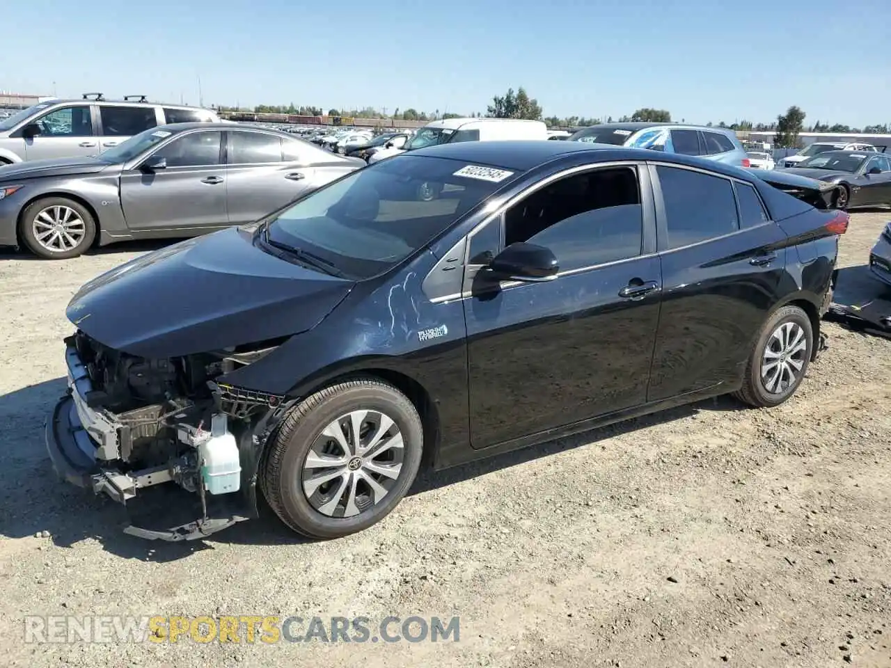 1 Photograph of a damaged car JTDKAMFP2M3181883 TOYOTA PRIUS 2021