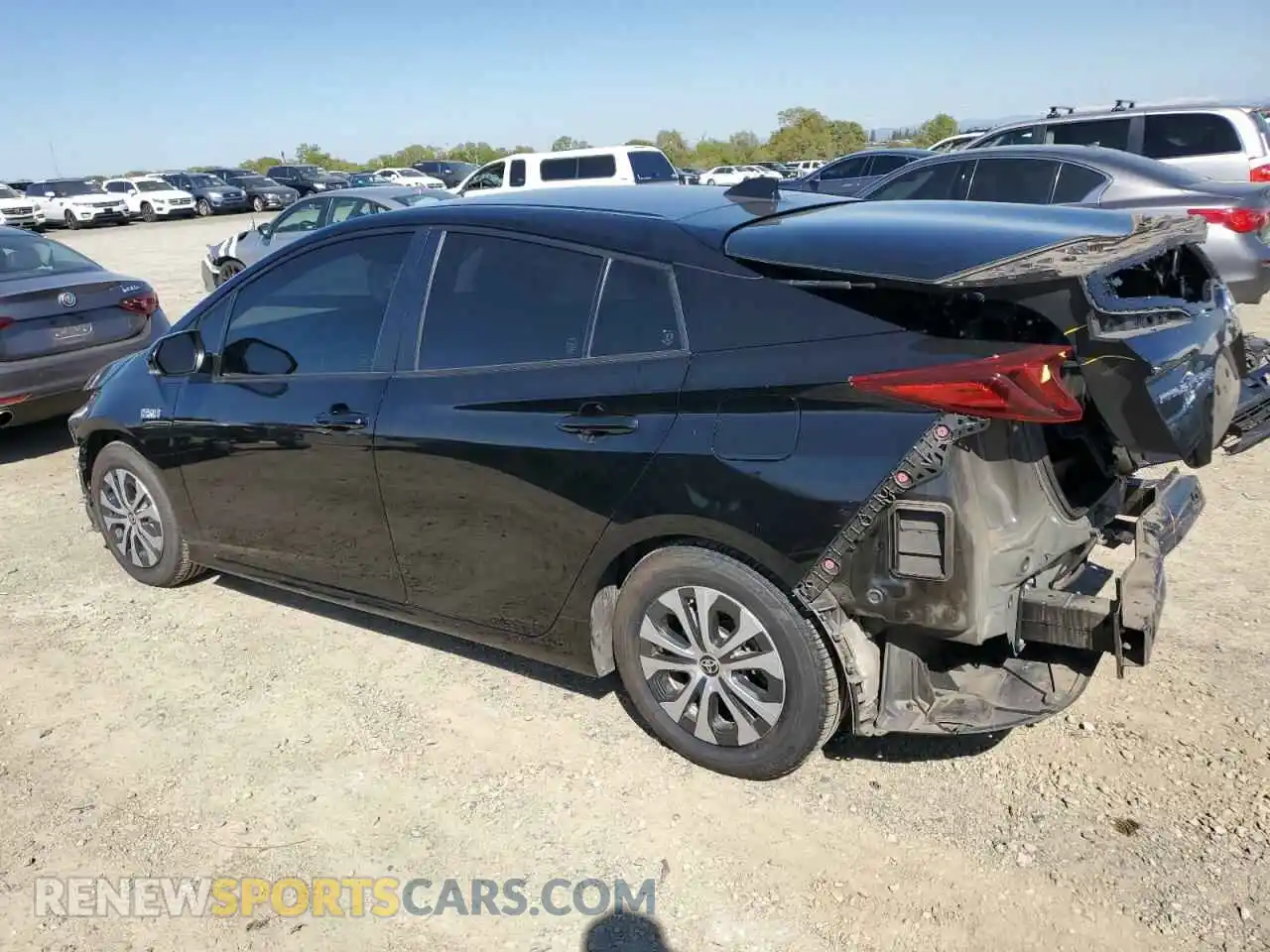 2 Photograph of a damaged car JTDKAMFP2M3181883 TOYOTA PRIUS 2021