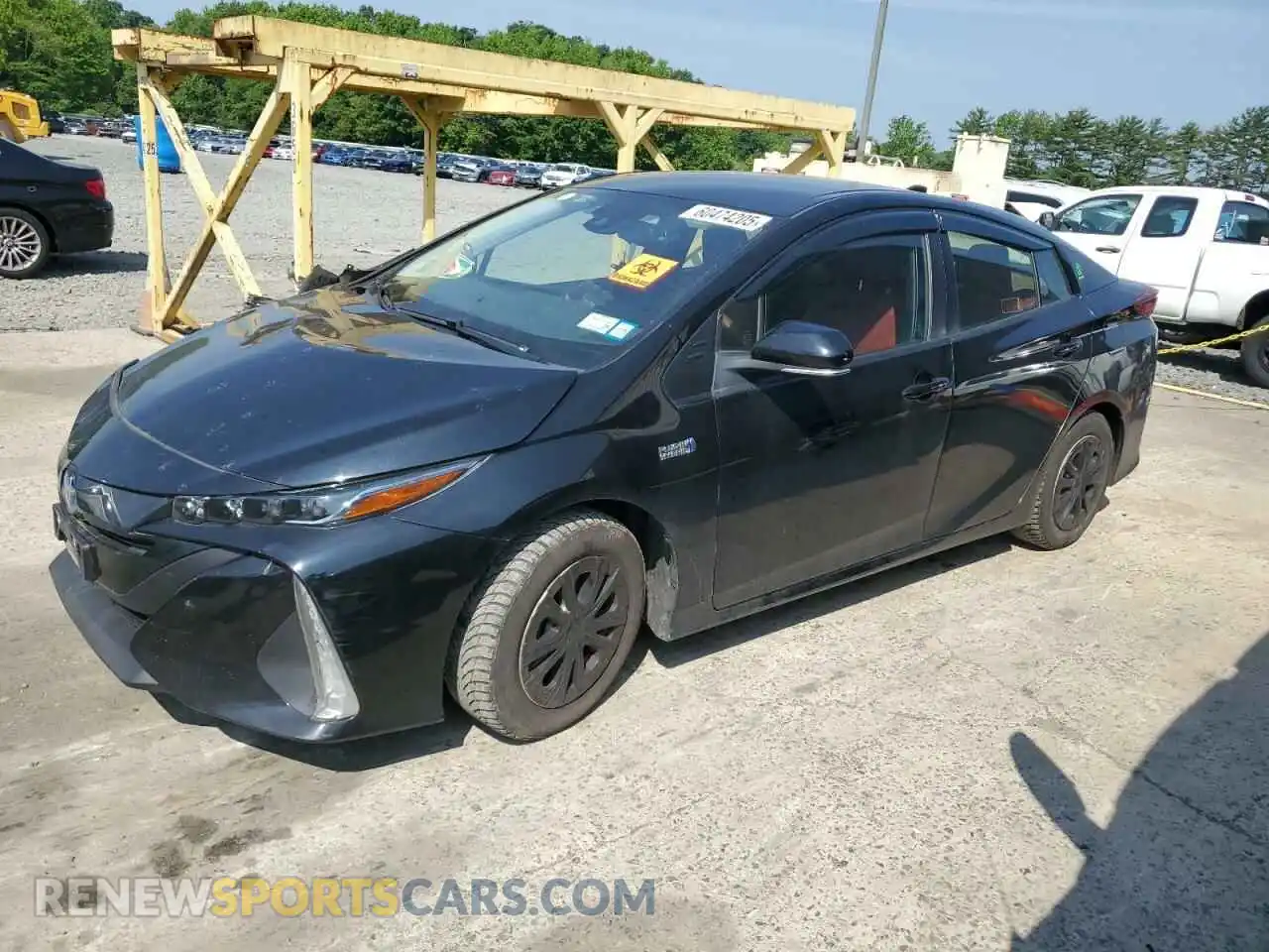 1 Photograph of a damaged car JTDKAMFP2M3187392 TOYOTA PRIUS 2021