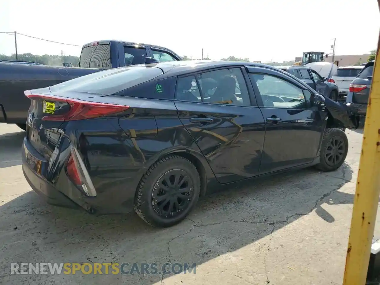 3 Photograph of a damaged car JTDKAMFP2M3187392 TOYOTA PRIUS 2021