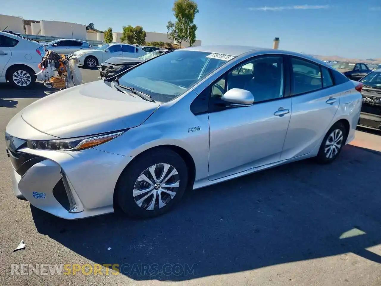 1 fotografías del automóvil dañado JTDKAMFP2M3192172 TOYOTA PRIUS 2021