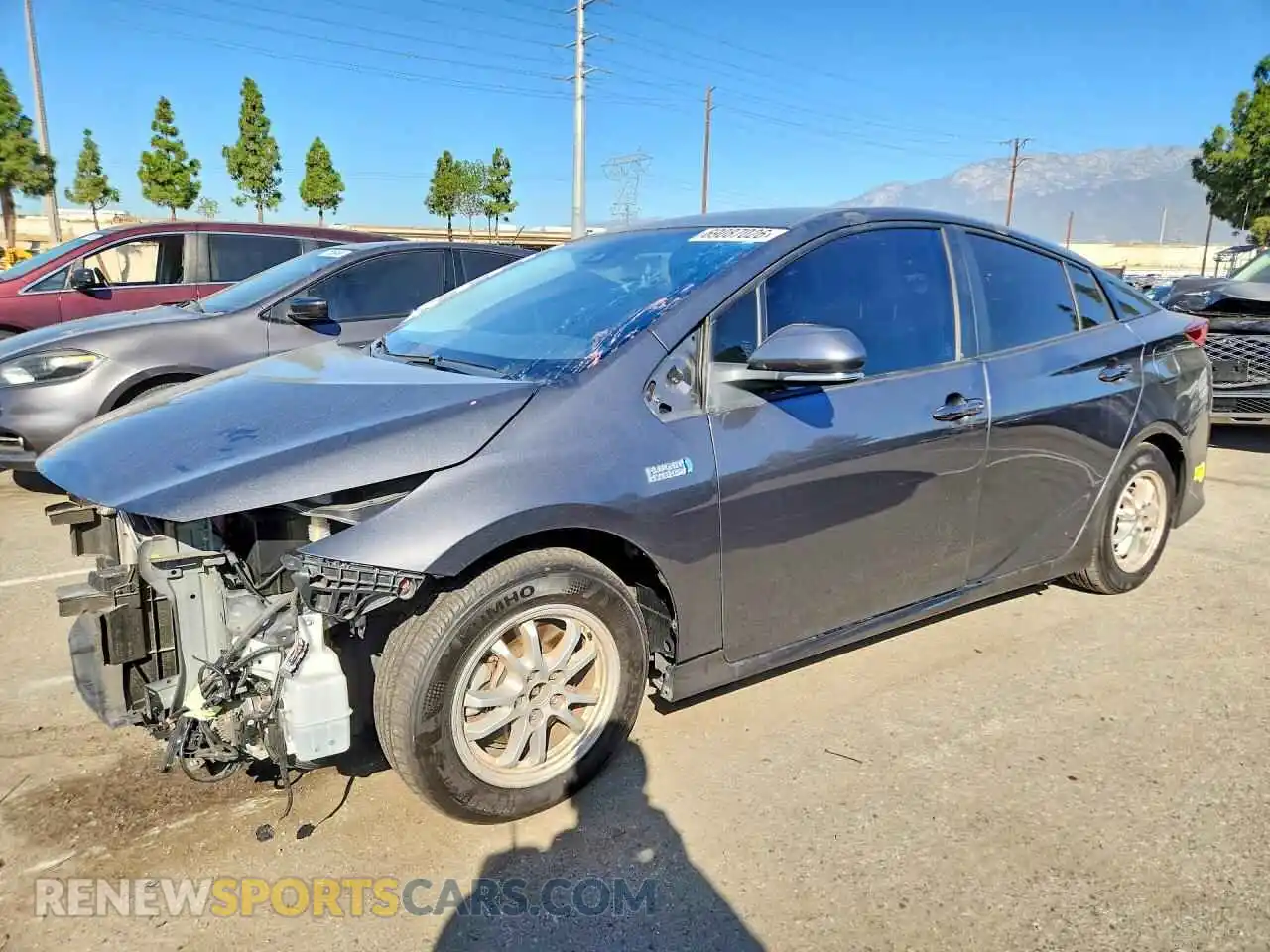 1 Photograph of a damaged car JTDKAMFP2M3194620 TOYOTA PRIUS 2021