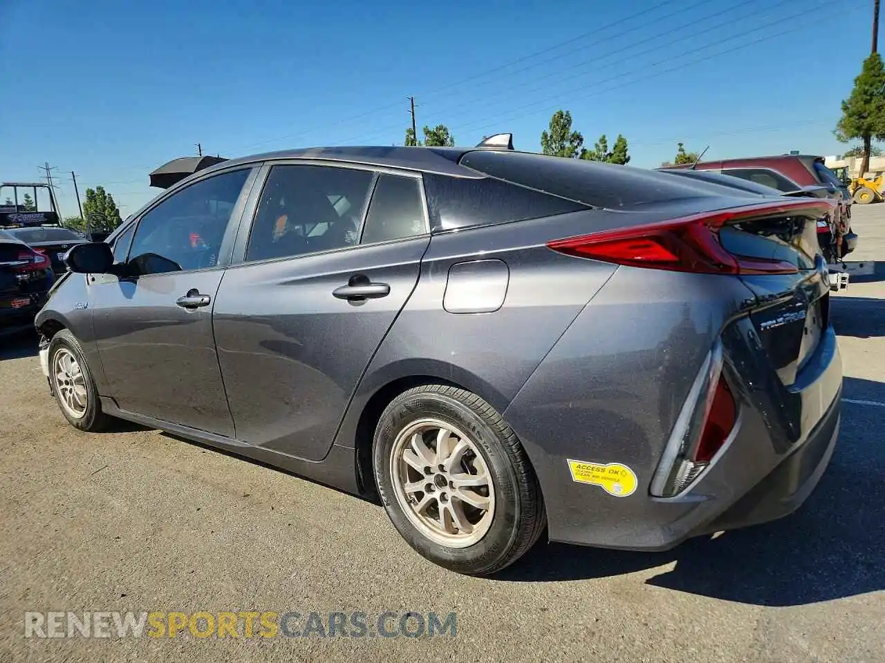 2 Photograph of a damaged car JTDKAMFP2M3194620 TOYOTA PRIUS 2021