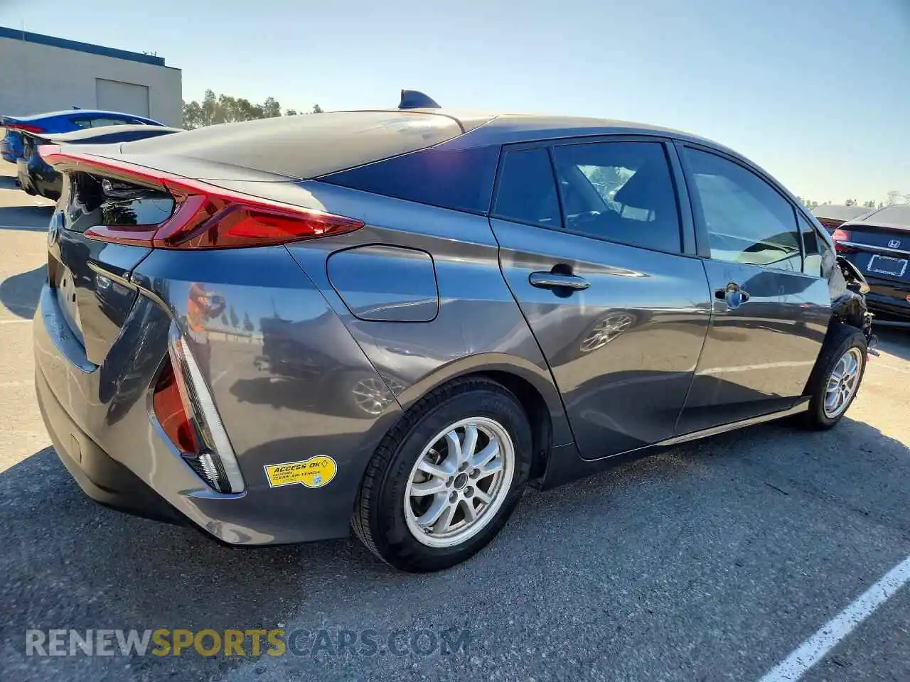 3 Photograph of a damaged car JTDKAMFP2M3194620 TOYOTA PRIUS 2021