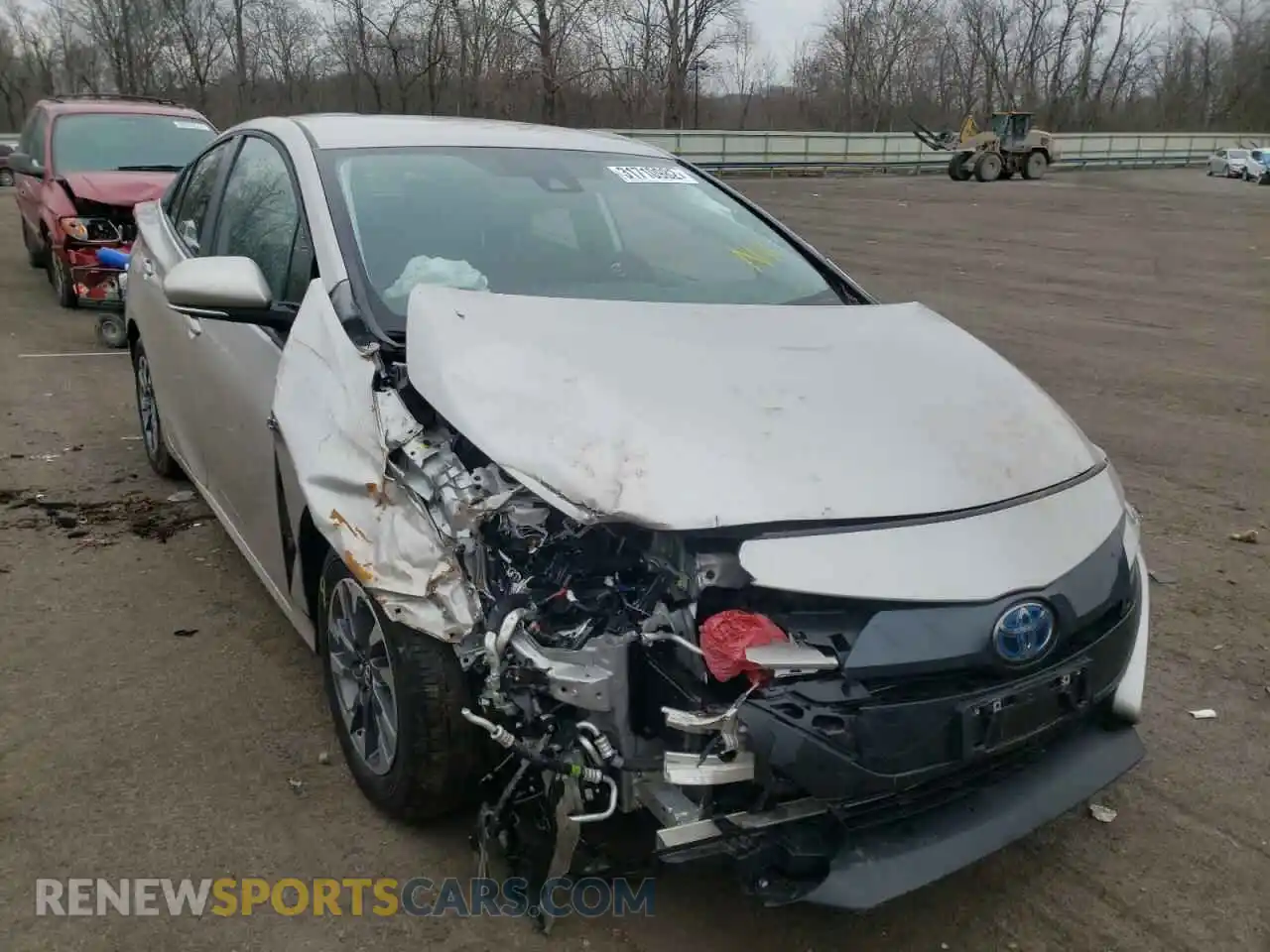 1 Photograph of a damaged car JTDKAMFP3M3169578 TOYOTA PRIUS 2021