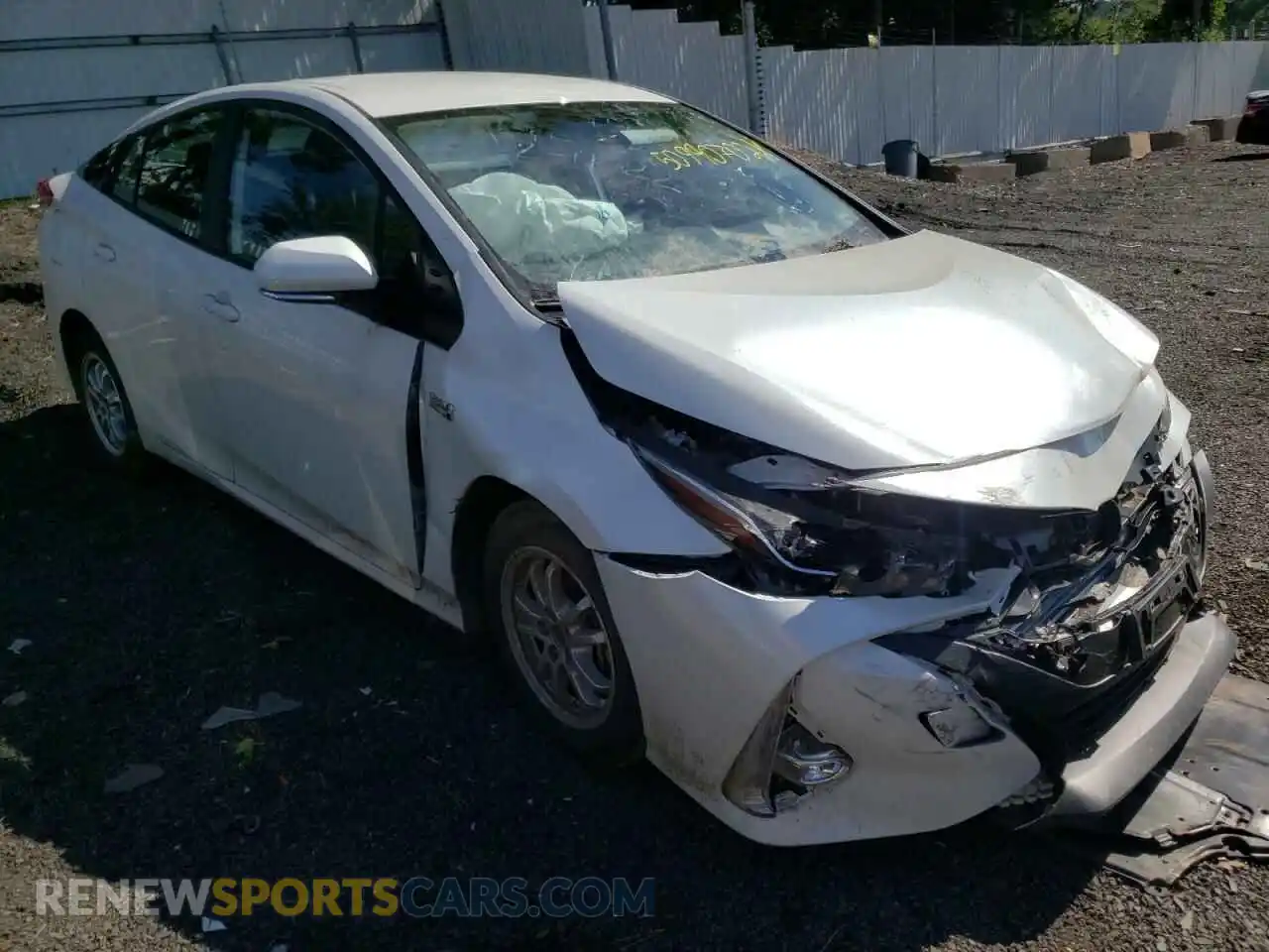 1 fotografías del automóvil dañado JTDKAMFP3M3170701 TOYOTA PRIUS 2021