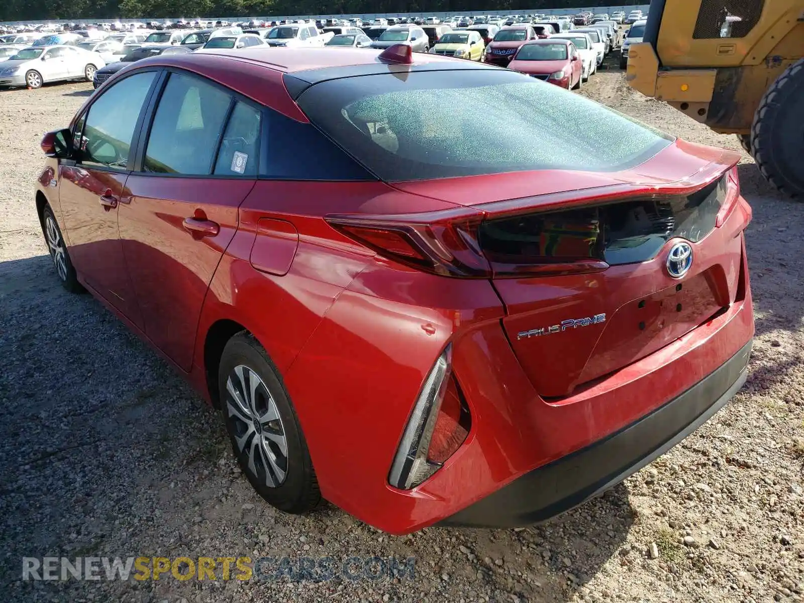 3 Photograph of a damaged car JTDKAMFP3M3172917 TOYOTA PRIUS 2021