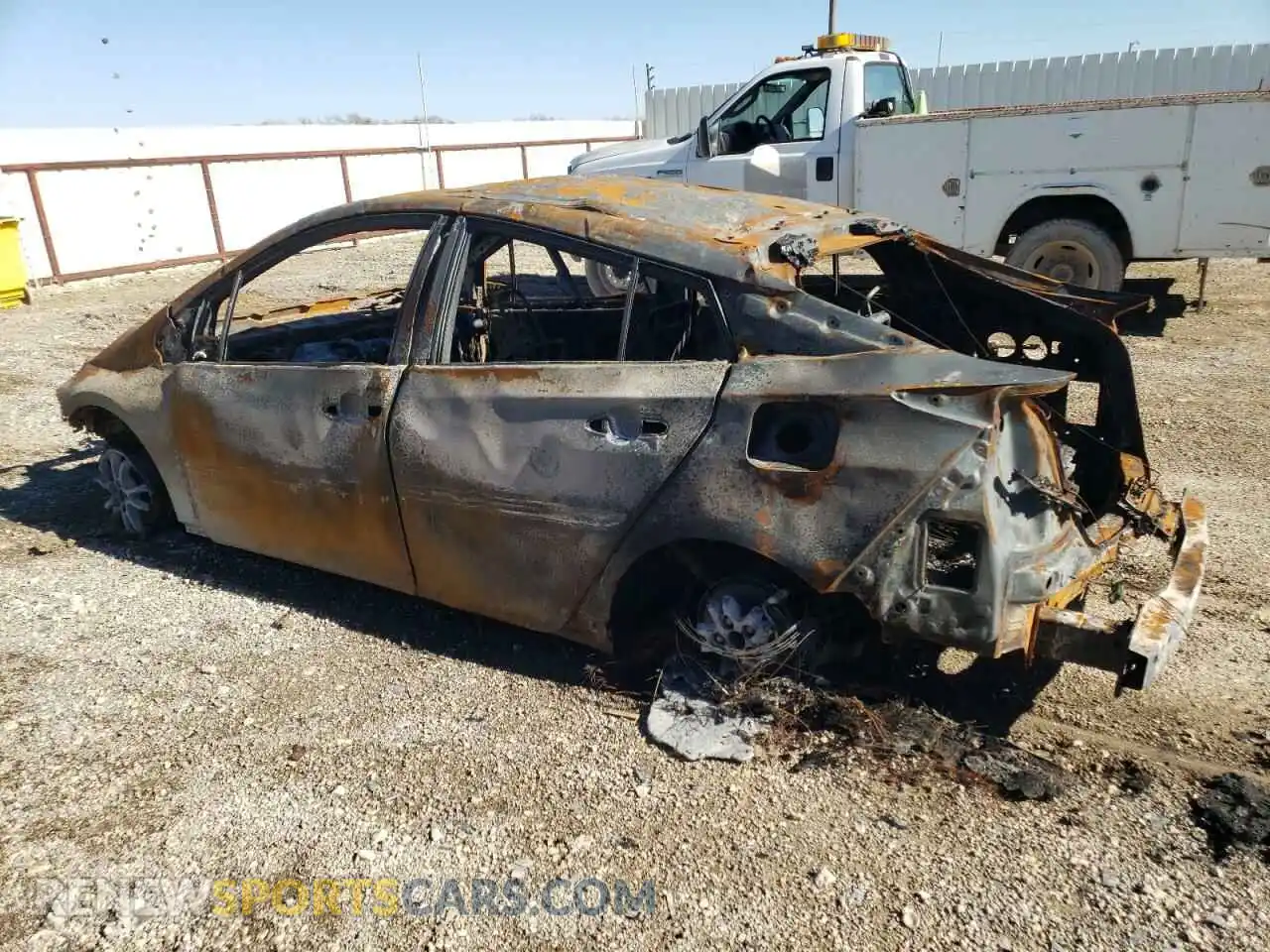 2 Photograph of a damaged car JTDKAMFP3M3173159 TOYOTA PRIUS 2021