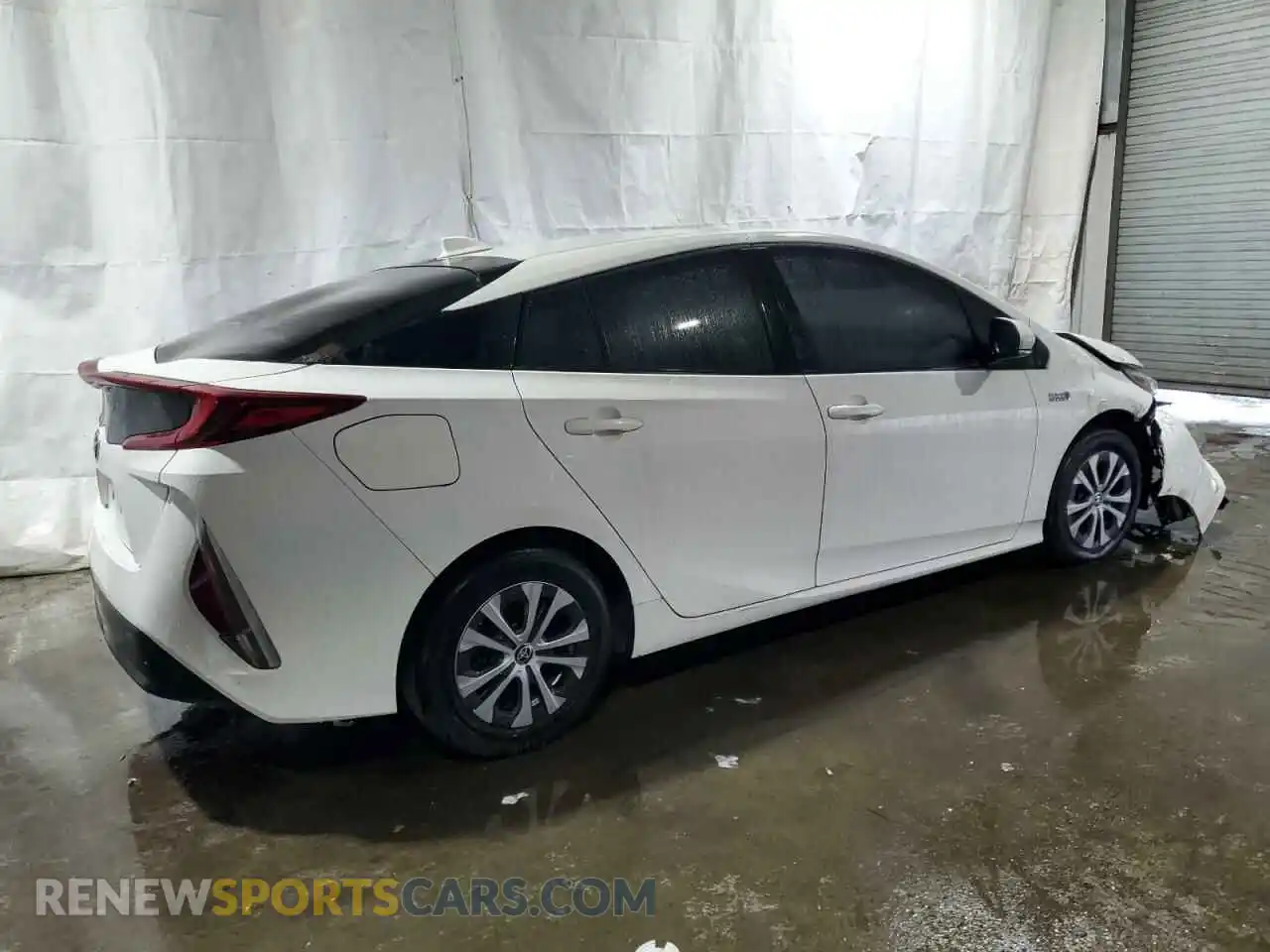 3 fotografías del automóvil dañado JTDKAMFP3M3176000 TOYOTA PRIUS 2021