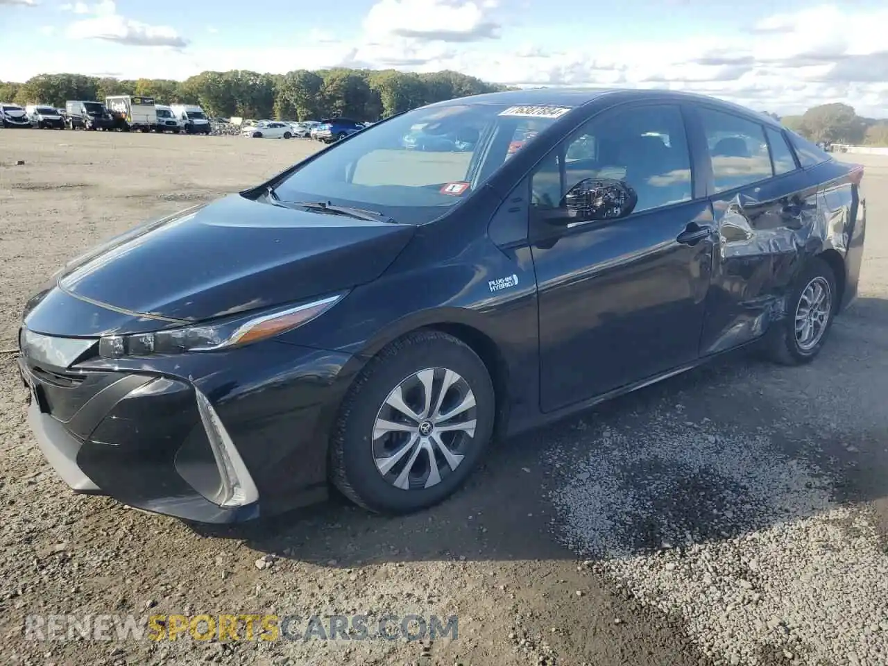 1 Photograph of a damaged car JTDKAMFP3M3178104 TOYOTA PRIUS 2021