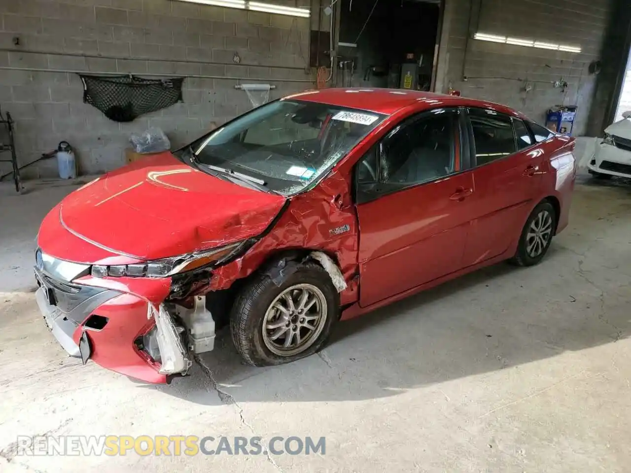 1 Photograph of a damaged car JTDKAMFP3M3186560 TOYOTA PRIUS 2021