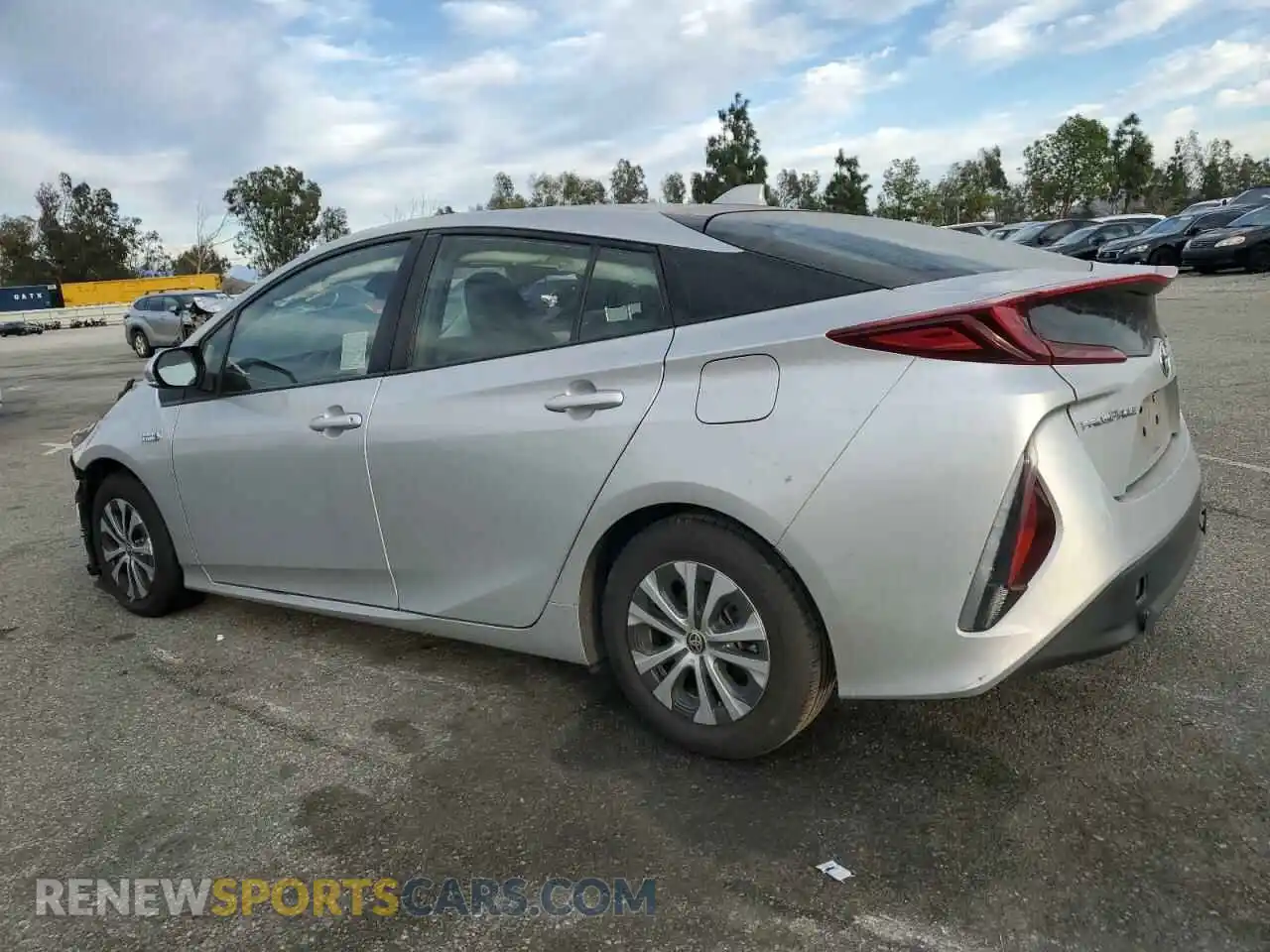 2 Photograph of a damaged car JTDKAMFP3M3187272 TOYOTA PRIUS 2021