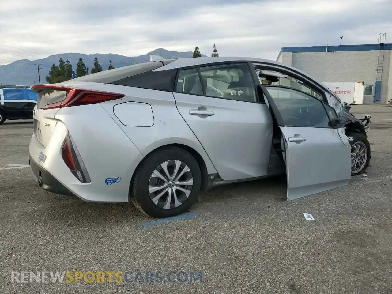 3 Photograph of a damaged car JTDKAMFP3M3187272 TOYOTA PRIUS 2021