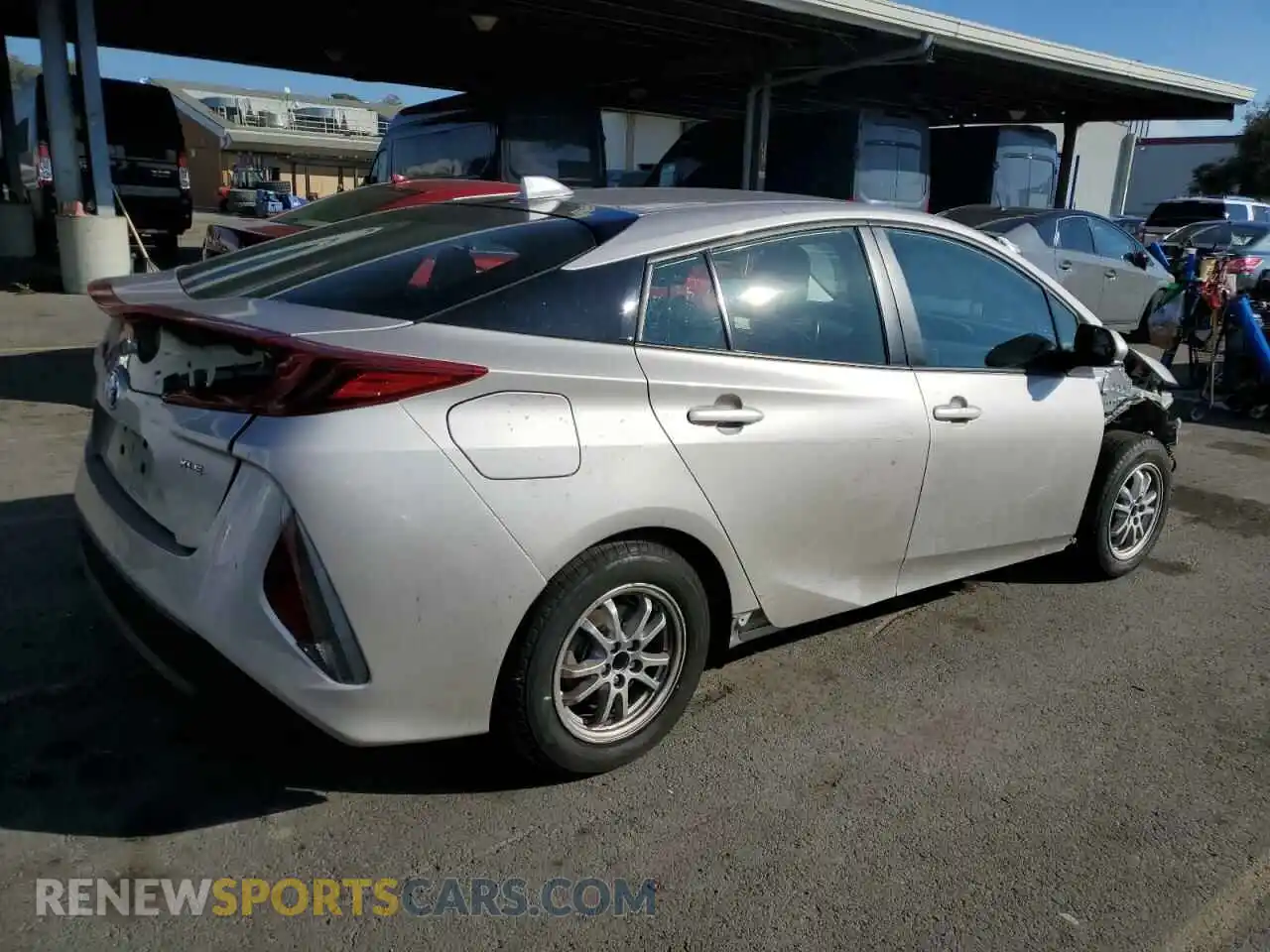 3 Photograph of a damaged car JTDKAMFP3M3190608 TOYOTA PRIUS 2021
