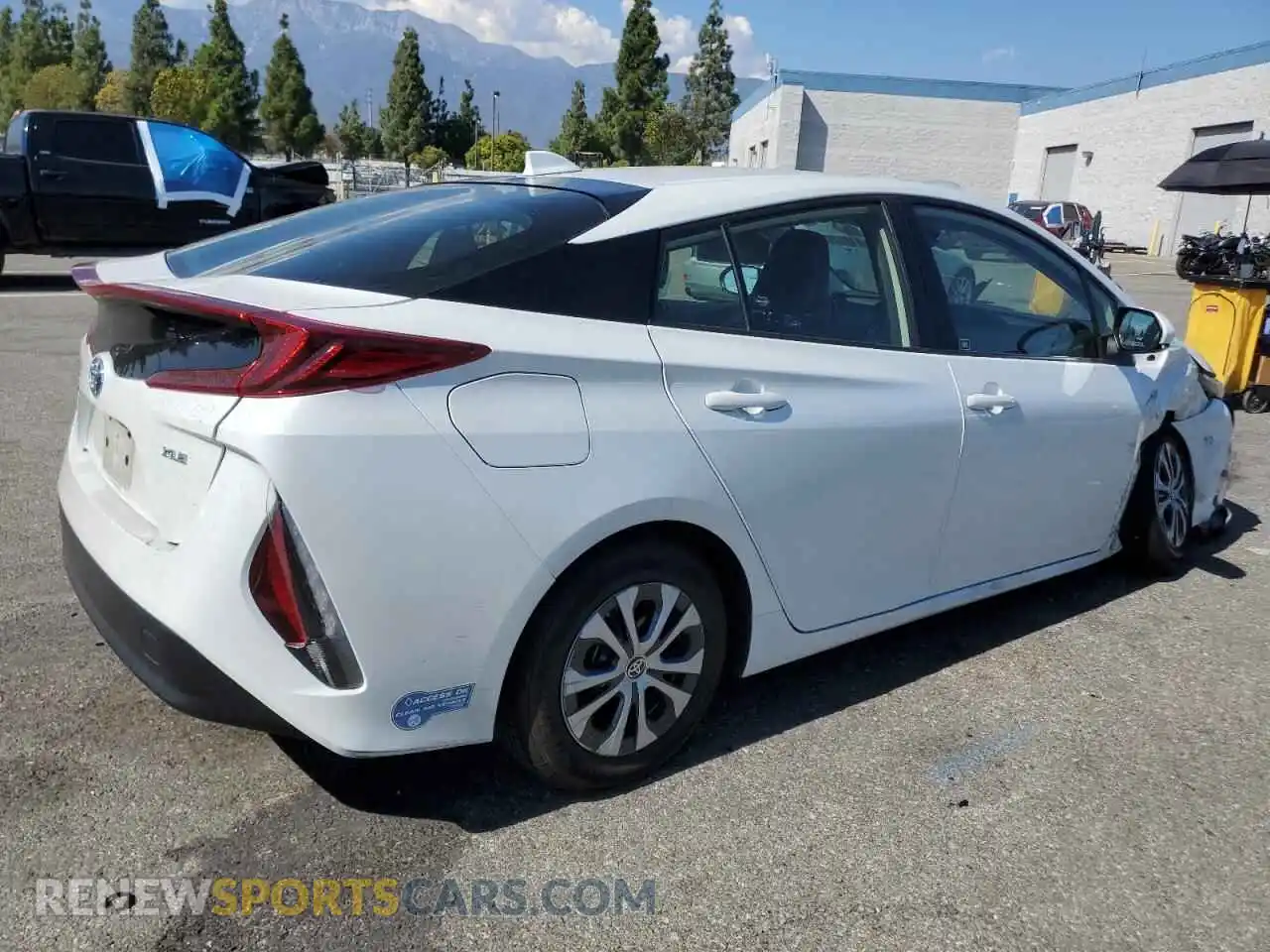 3 Photograph of a damaged car JTDKAMFP3M3194173 TOYOTA PRIUS 2021
