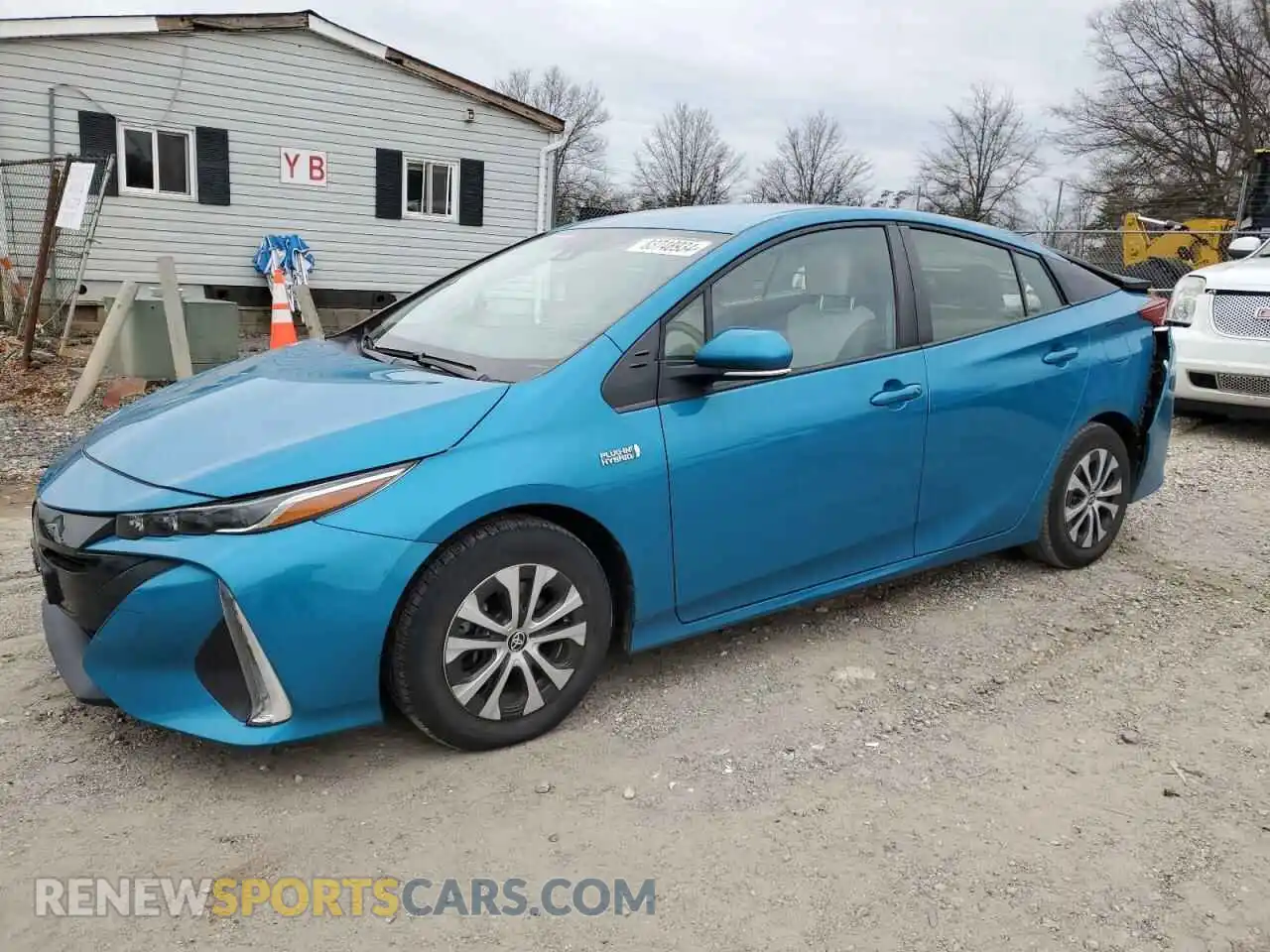 1 Фотография поврежденного автомобиля JTDKAMFP4M3178709 TOYOTA PRIUS 2021