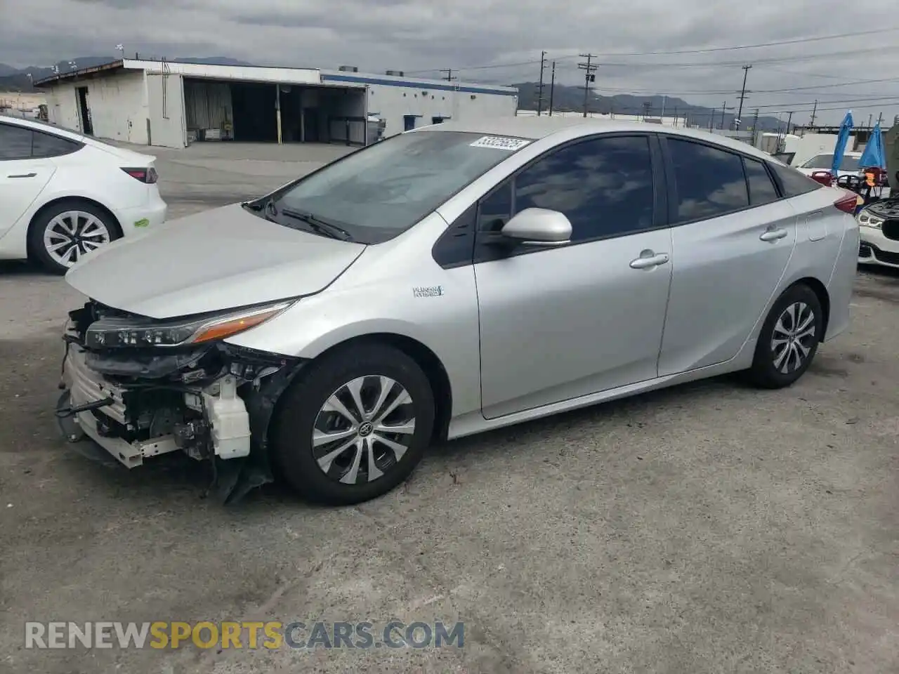 1 Photograph of a damaged car JTDKAMFP4M3184154 TOYOTA PRIUS 2021