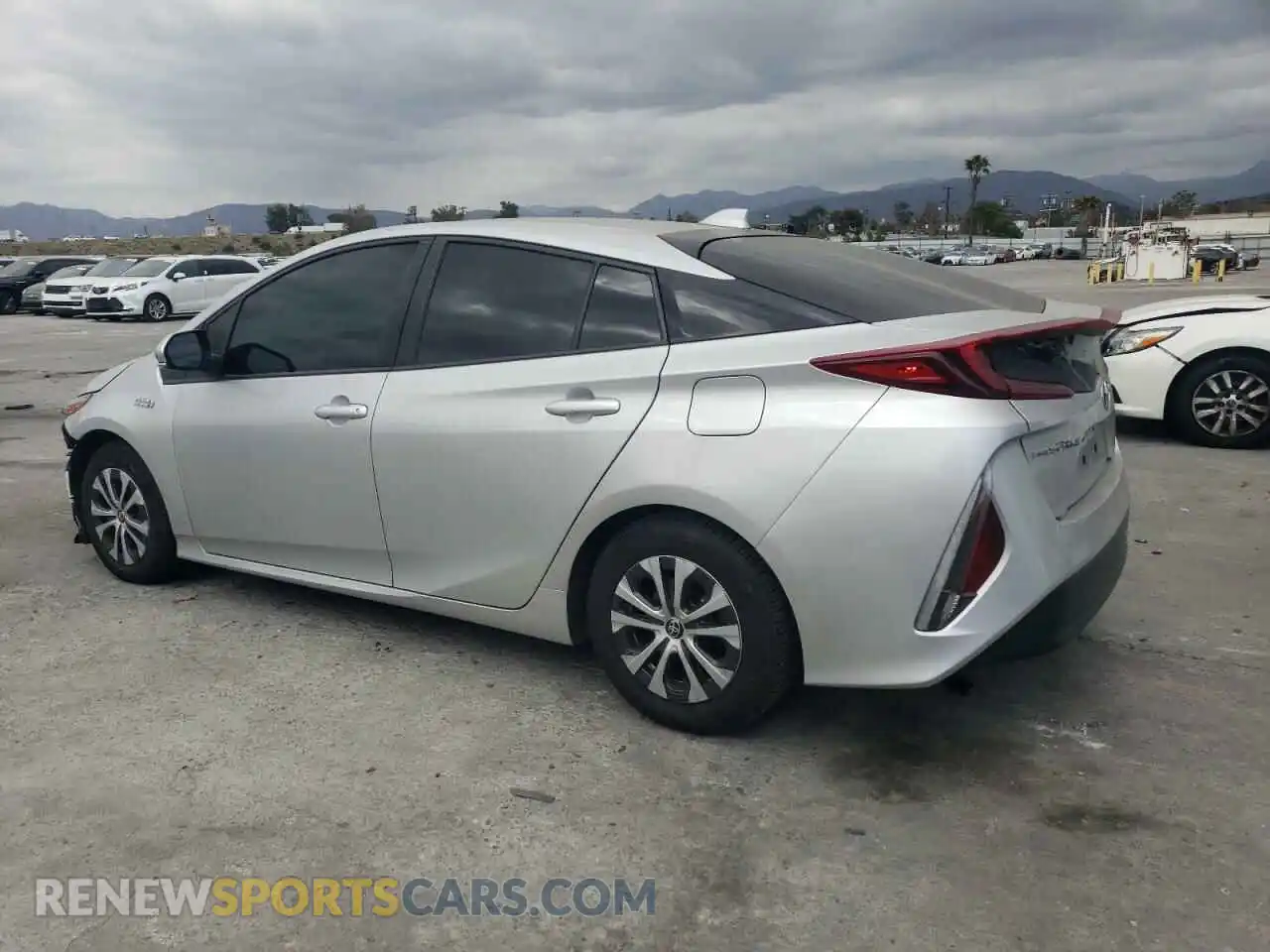2 Photograph of a damaged car JTDKAMFP4M3184154 TOYOTA PRIUS 2021