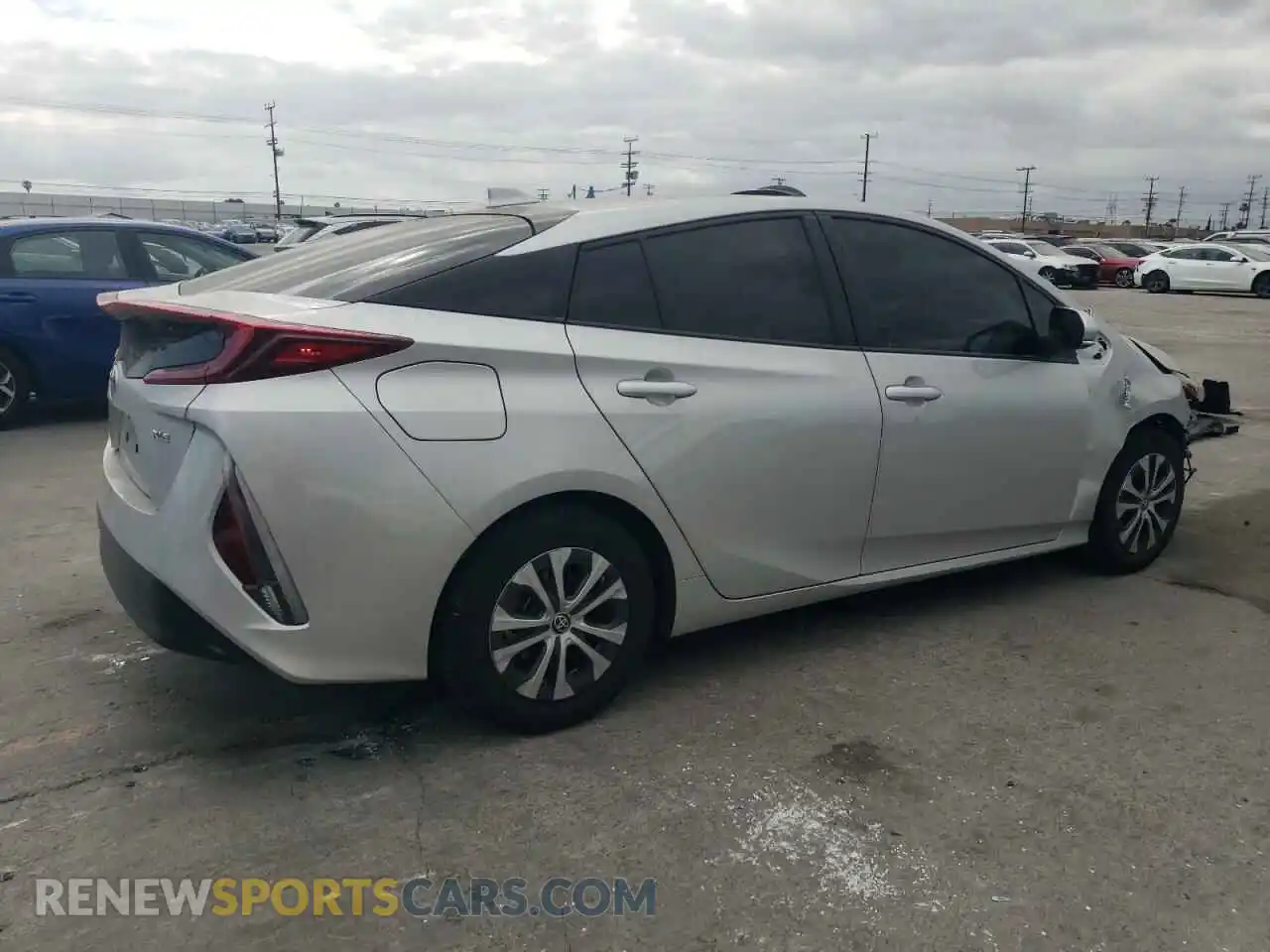 3 Photograph of a damaged car JTDKAMFP4M3184154 TOYOTA PRIUS 2021