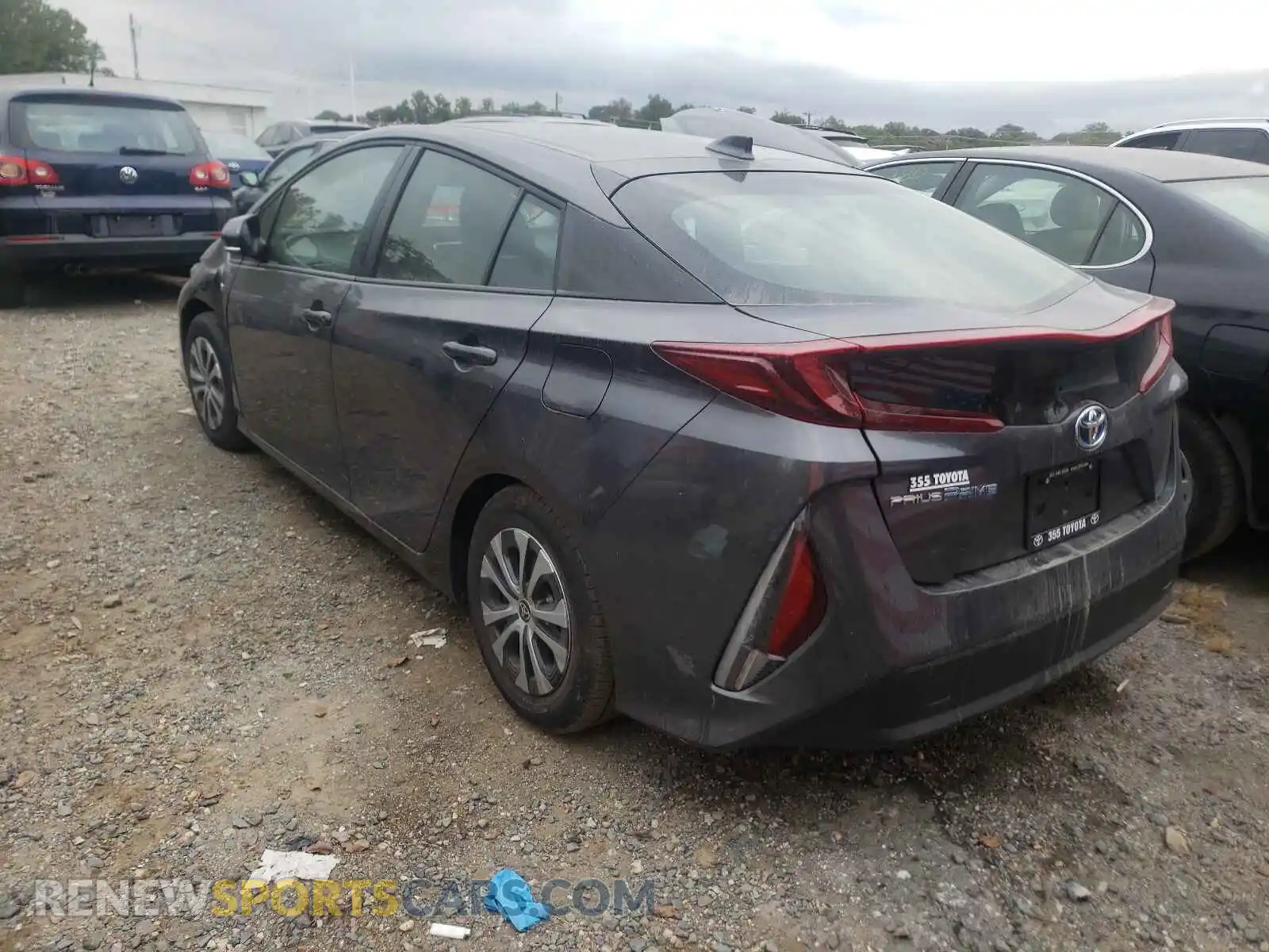 3 Photograph of a damaged car JTDKAMFP4M3191833 TOYOTA PRIUS 2021