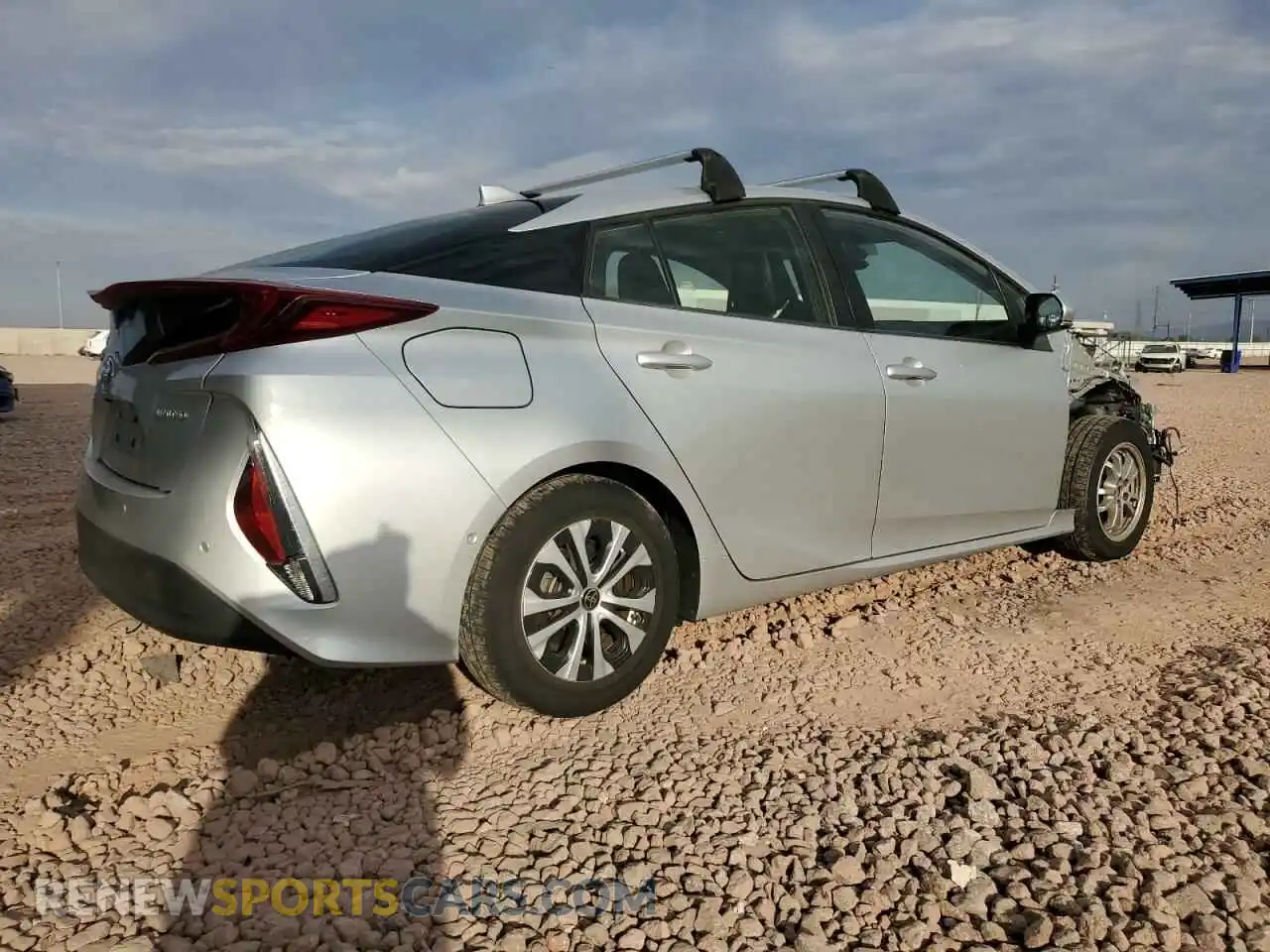 3 Photograph of a damaged car JTDKAMFP5M3164768 TOYOTA PRIUS 2021