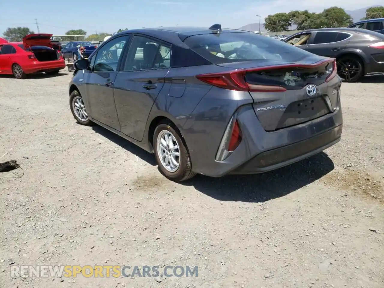 3 Photograph of a damaged car JTDKAMFP5M3166150 TOYOTA PRIUS 2021