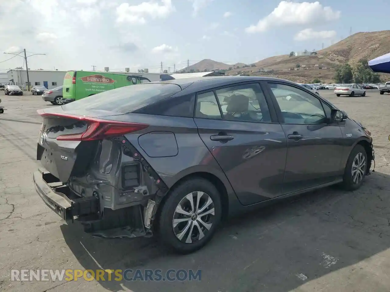 3 Photograph of a damaged car JTDKAMFP5M3172319 TOYOTA PRIUS 2021